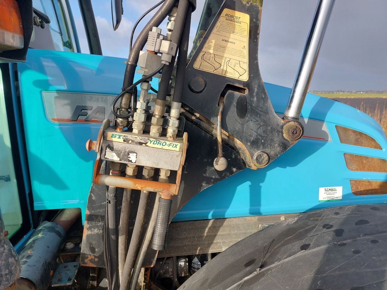 Fendt 309 CI met voorlader 7386 uur