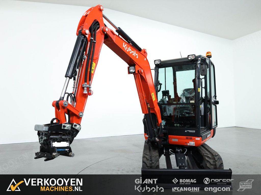 2025 Compacttilt CT3 - Kantelstuk Kubota - CW05 (2,0 - 3,0t) ADV1153