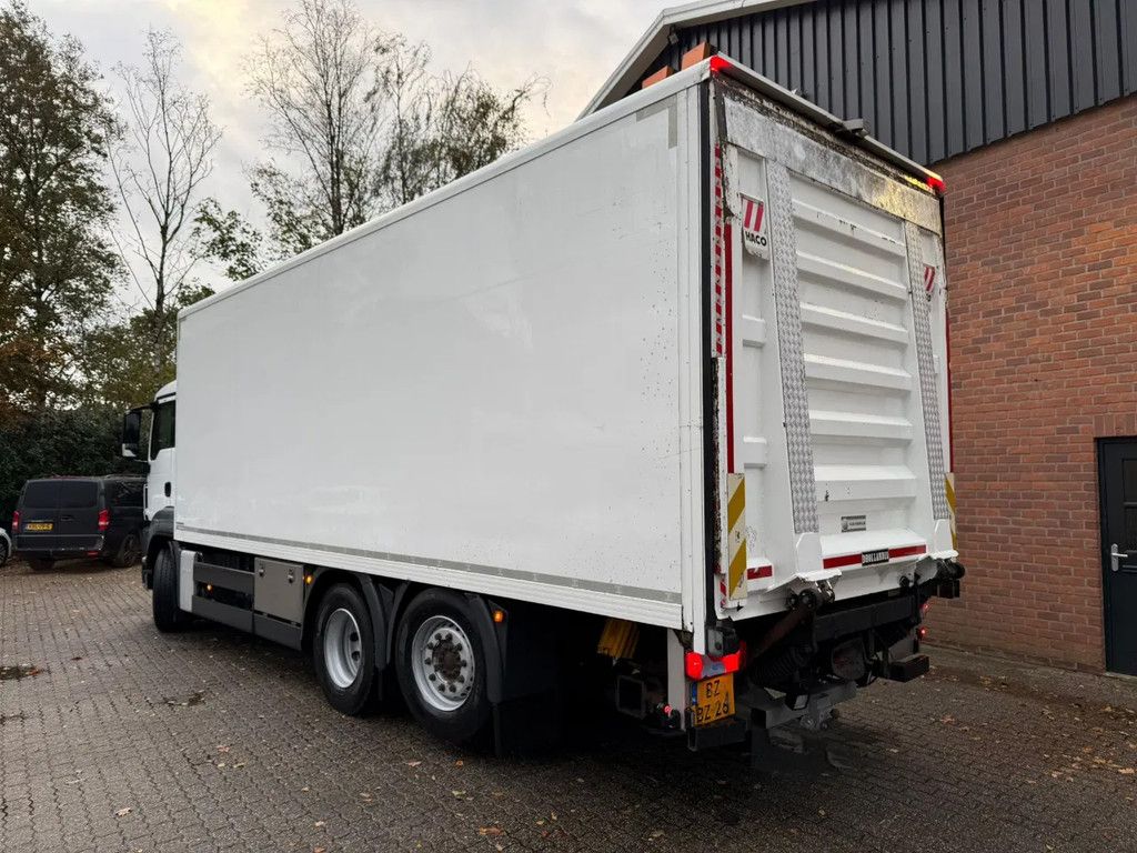 MAN TGS 26.320 Koffer Stuuras AHK 3.000KG LBW 373.230KM! NL Truck APK/TUV 18-03-2026