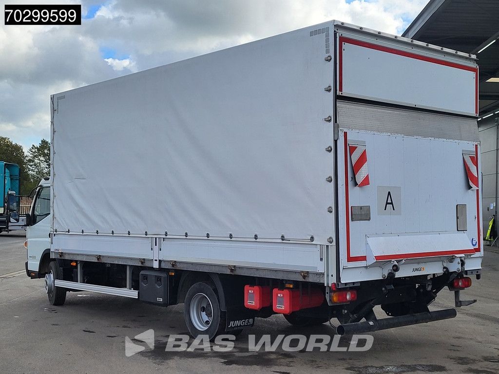 Mitsubishi Fuso 7C18 4X2 7.5tonner Curtainsider Ladebordwand Automatic Euro 6