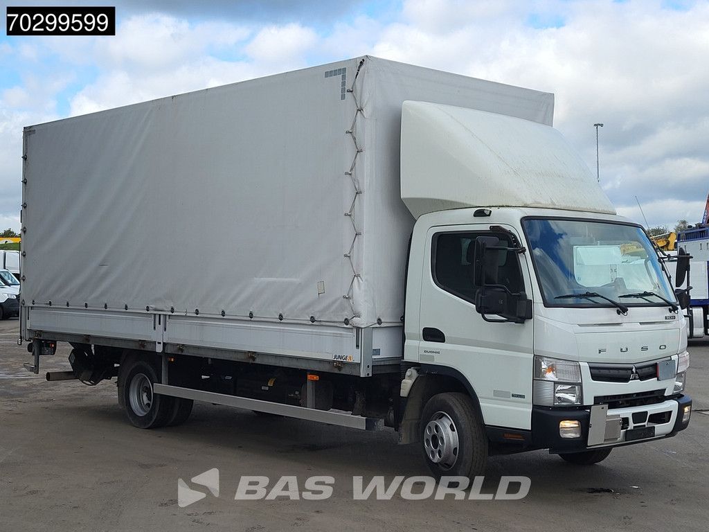 Mitsubishi Fuso 7C18 4X2 7.5tonner Curtainsider Ladebordwand Automatic Euro 6