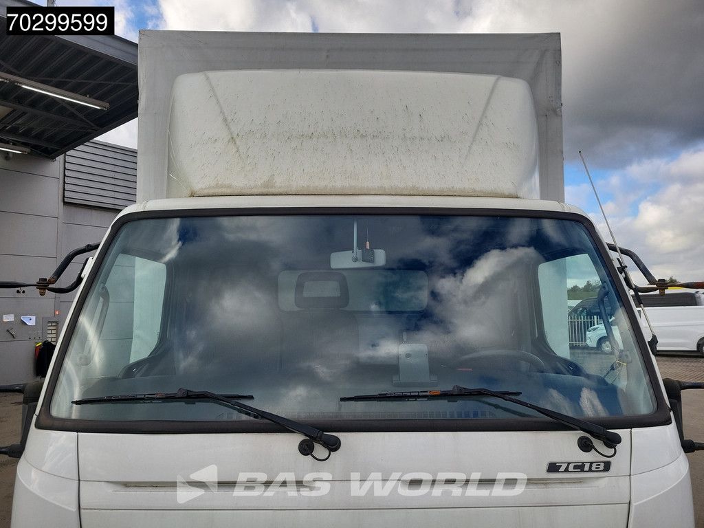 Mitsubishi Fuso 7C18 4X2 7.5tonner Curtainsider Ladebordwand Automatic Euro 6