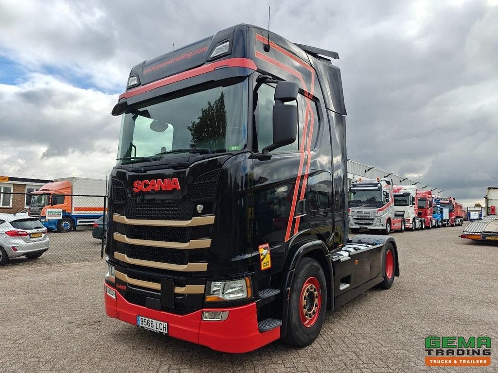 Scania S450 4x2 Highline Euro6D – Retarder – Doppeltanks – Standklimaanlage – SMARTTacho V2