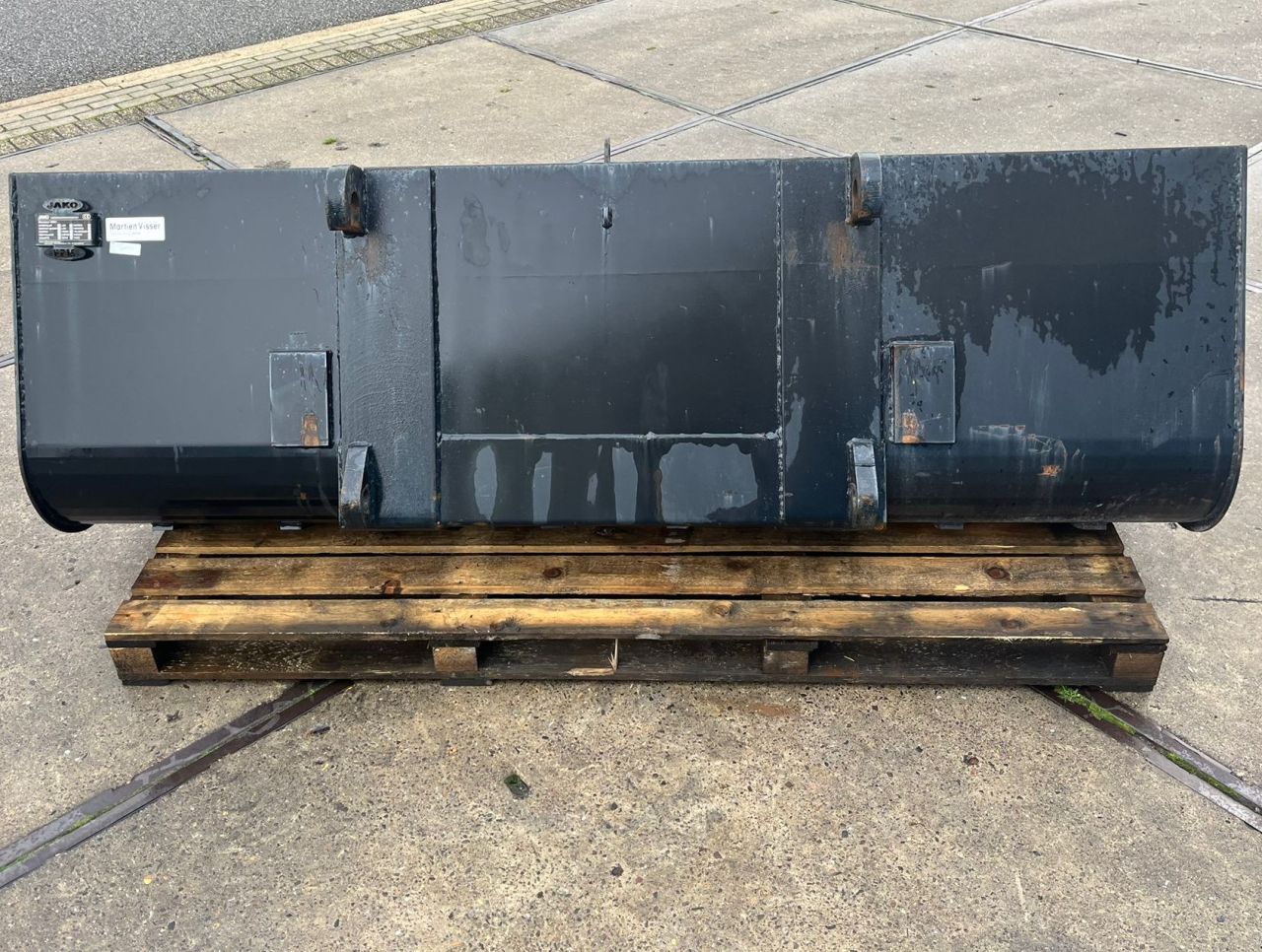 JAKO grondbak 250 cm (Q-Fit)