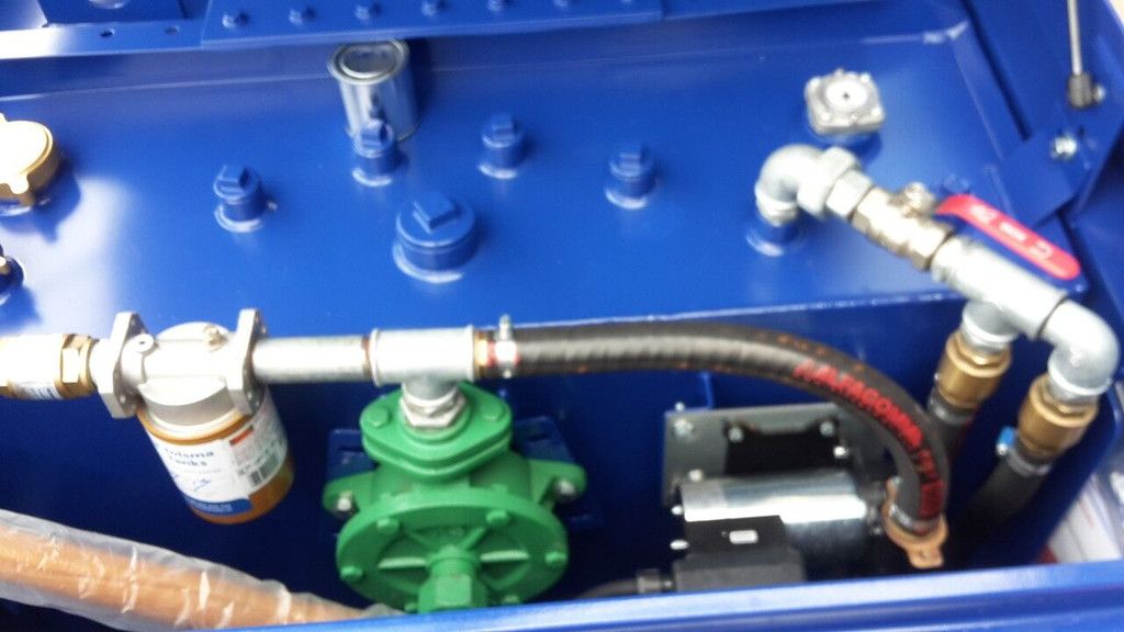 Brandstof aanhanger equipment trailer