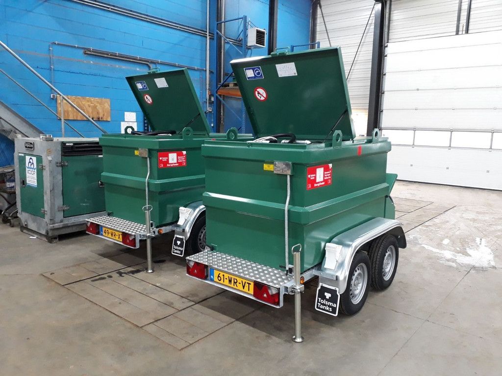 Brandstof aanhanger equipment trailer