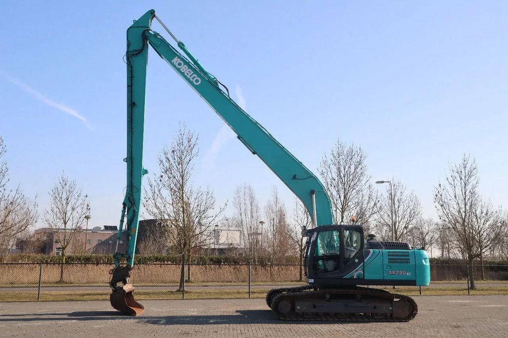 Kobelco SK260 NLC -10E | 18.5 METER LONG REACH | TILT BUCKET