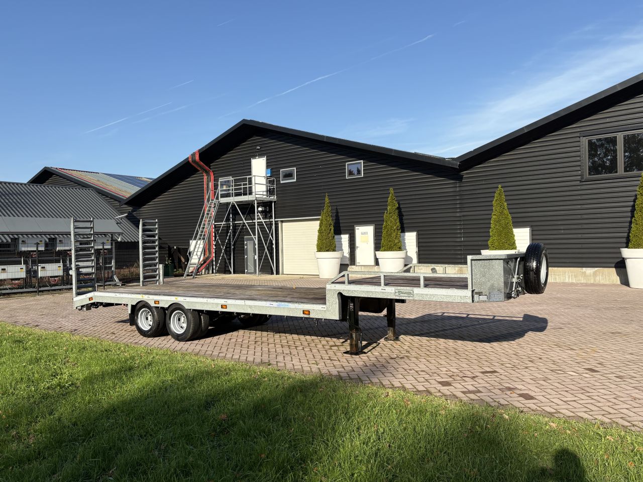 Be oplegger semi dieplader Veldhuizen 9.7 TON (2021