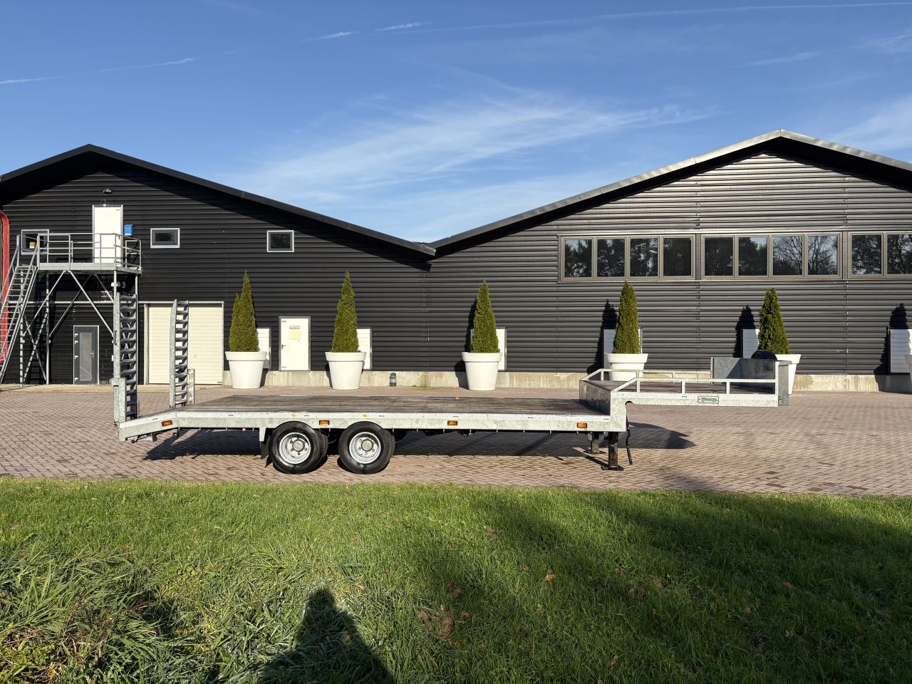 Be oplegger semi dieplader Veldhuizen 9.7 TON (2021