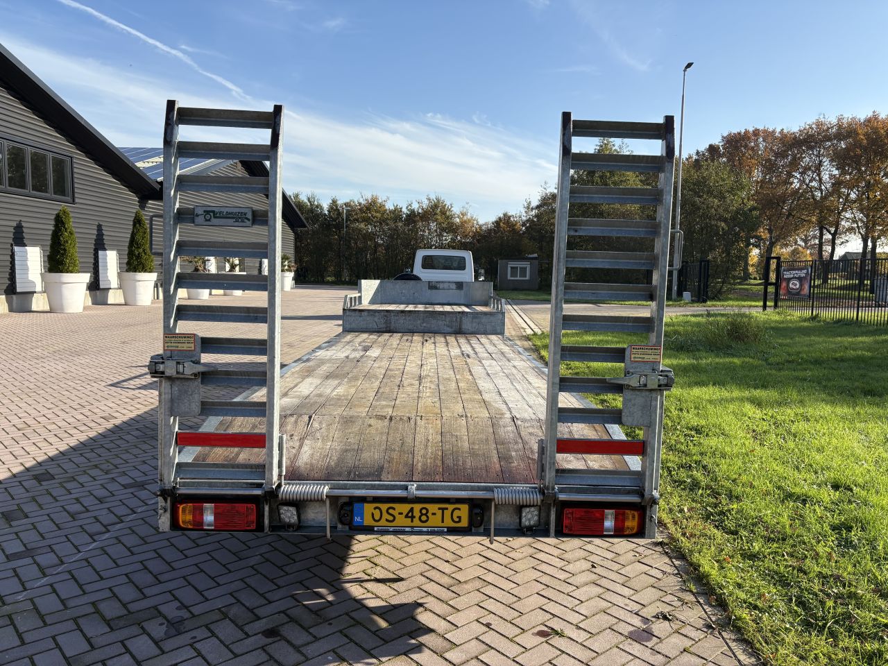 Be oplegger semi dieplader Veldhuizen 9.7 TON (2021