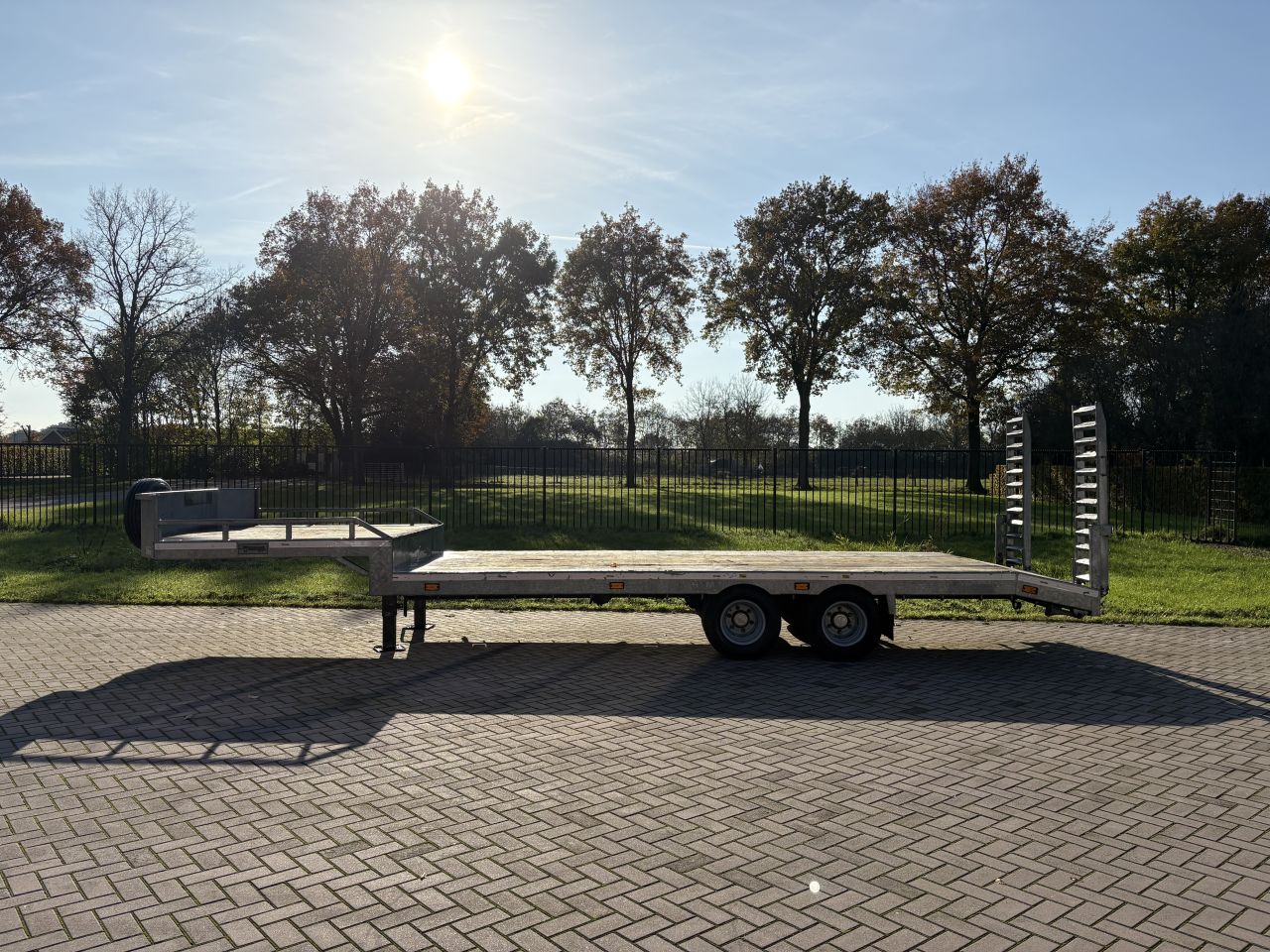 Be oplegger semi dieplader Veldhuizen 9.7 TON (2021