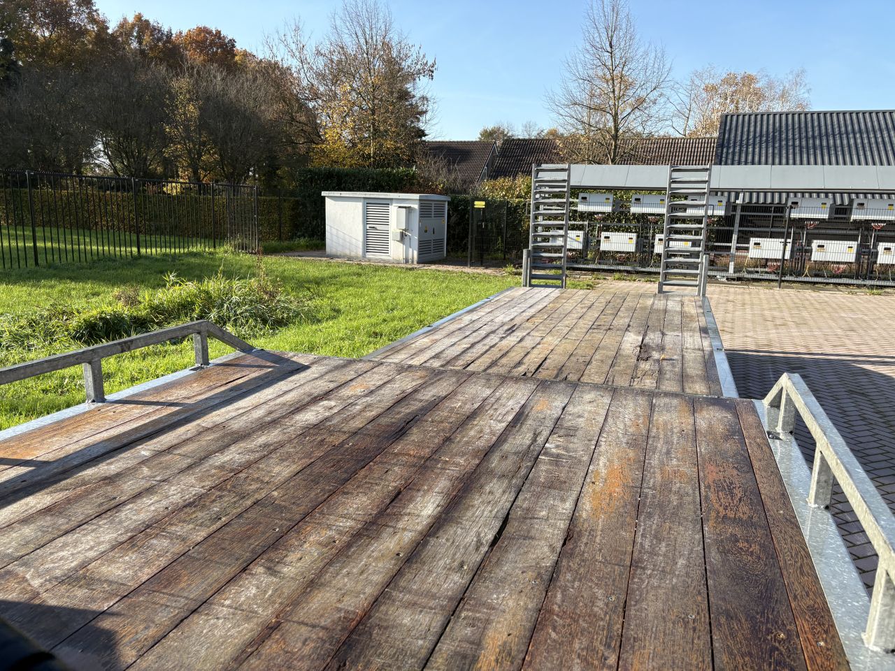 Be oplegger semi dieplader Veldhuizen 9.7 TON (2021