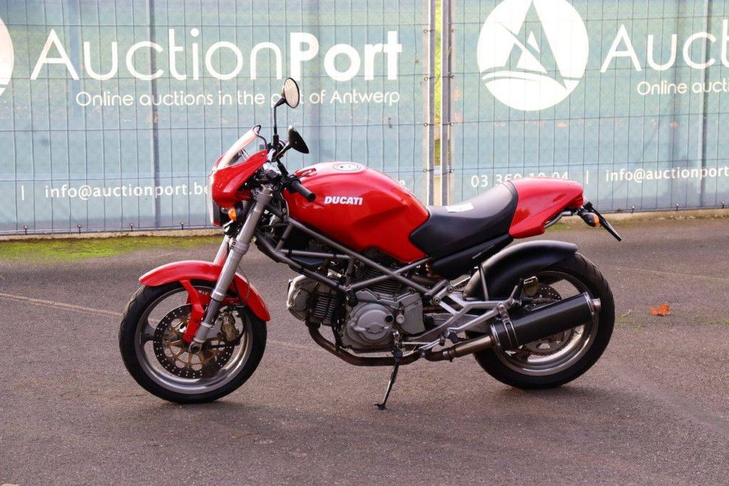 Motor Ducati Monster 600 Petrol 2001 (Margin)