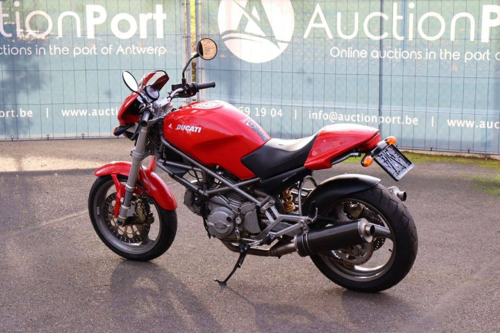 Motor Ducati Monster 600 Petrol 2001 (Margin)