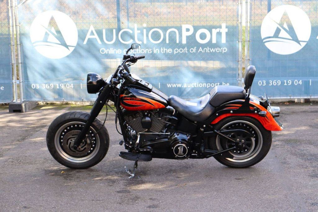 Harley-Davidson Fat Boy Low Petrol 2011