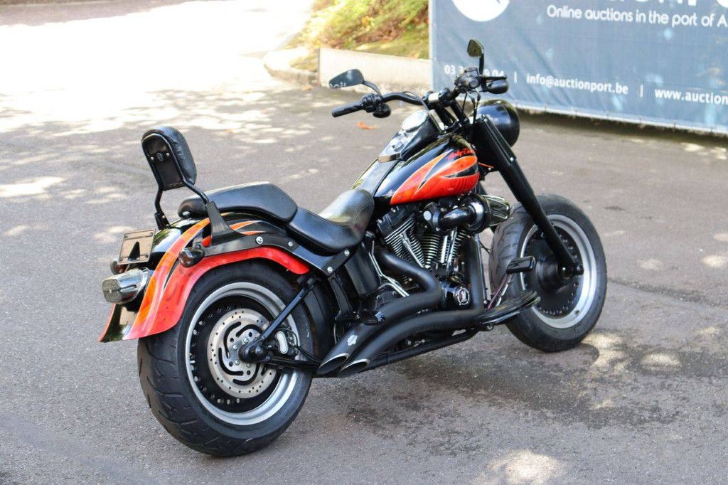 Harley-Davidson Fat Boy Low Petrol 2011