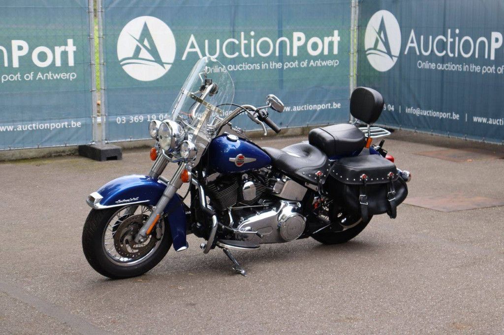 Harley-Davidson Heritage Softail Classic Petrol 2015