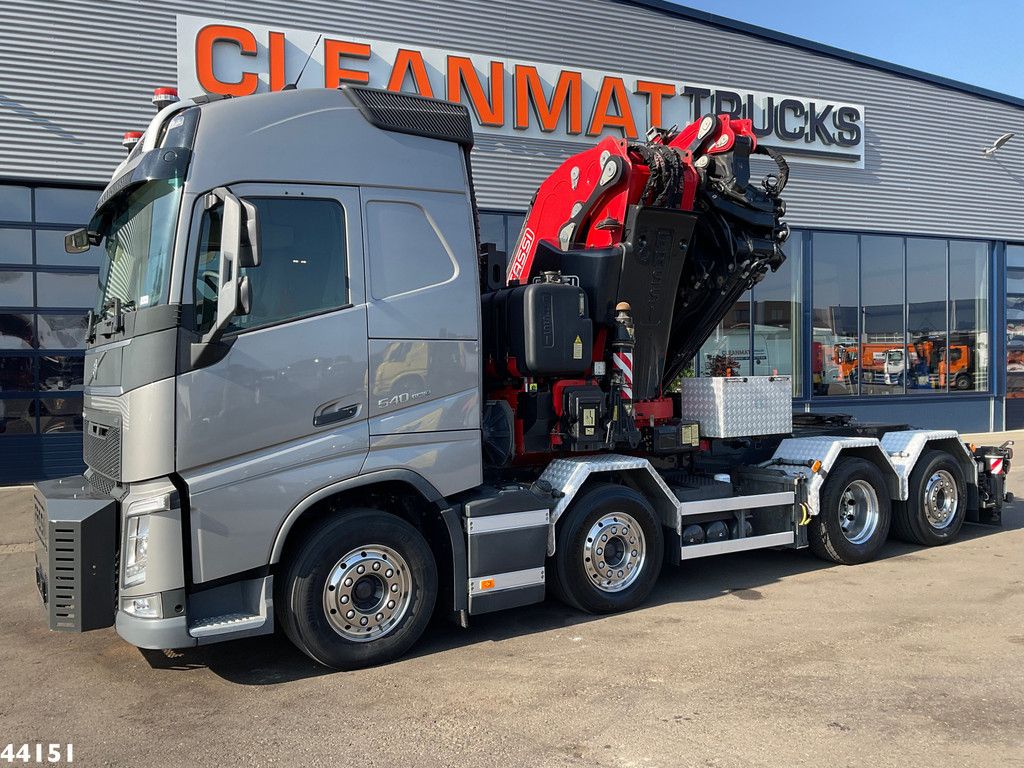 Volvo FH 540 Fassi 165 Tonmeter laadkraan + Fly-Jib Just 104.869 km!