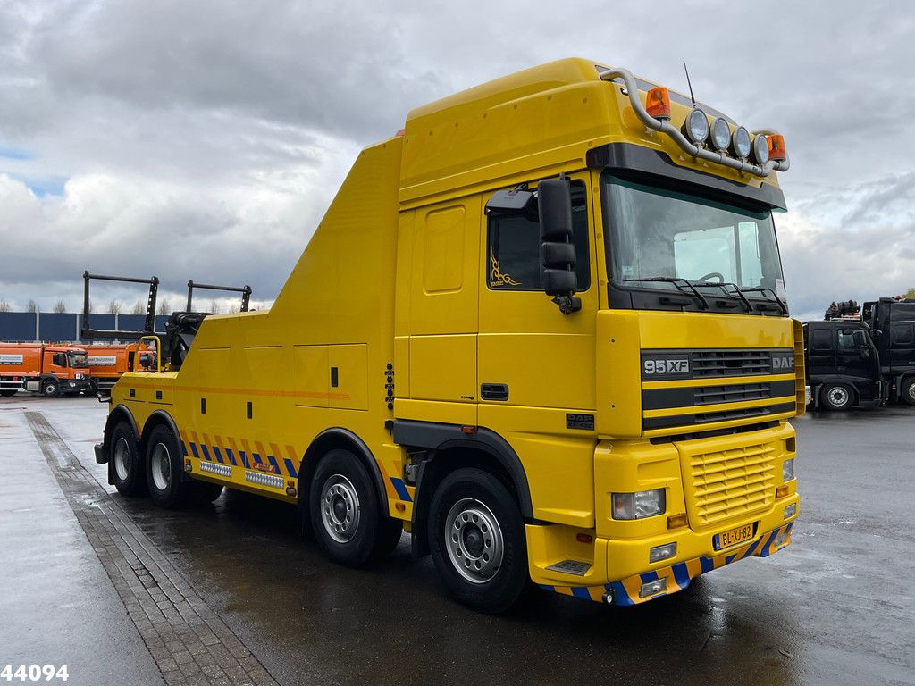 DAF FAD XF 430 8x4 Manual Steel JIGE Recovery truck