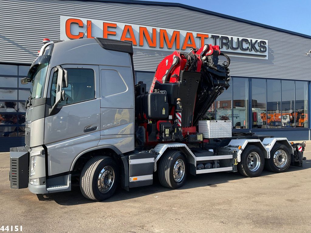 Volvo FH 540 Fassi 165 Tonmeter laadkraan + Fly-Jib Just 104.869 km!
