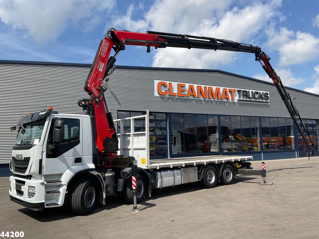 Iveco Stralis AD320S46Y Euro 6 Fassi 45 Tonmeter laadkraan + Fly-Jib