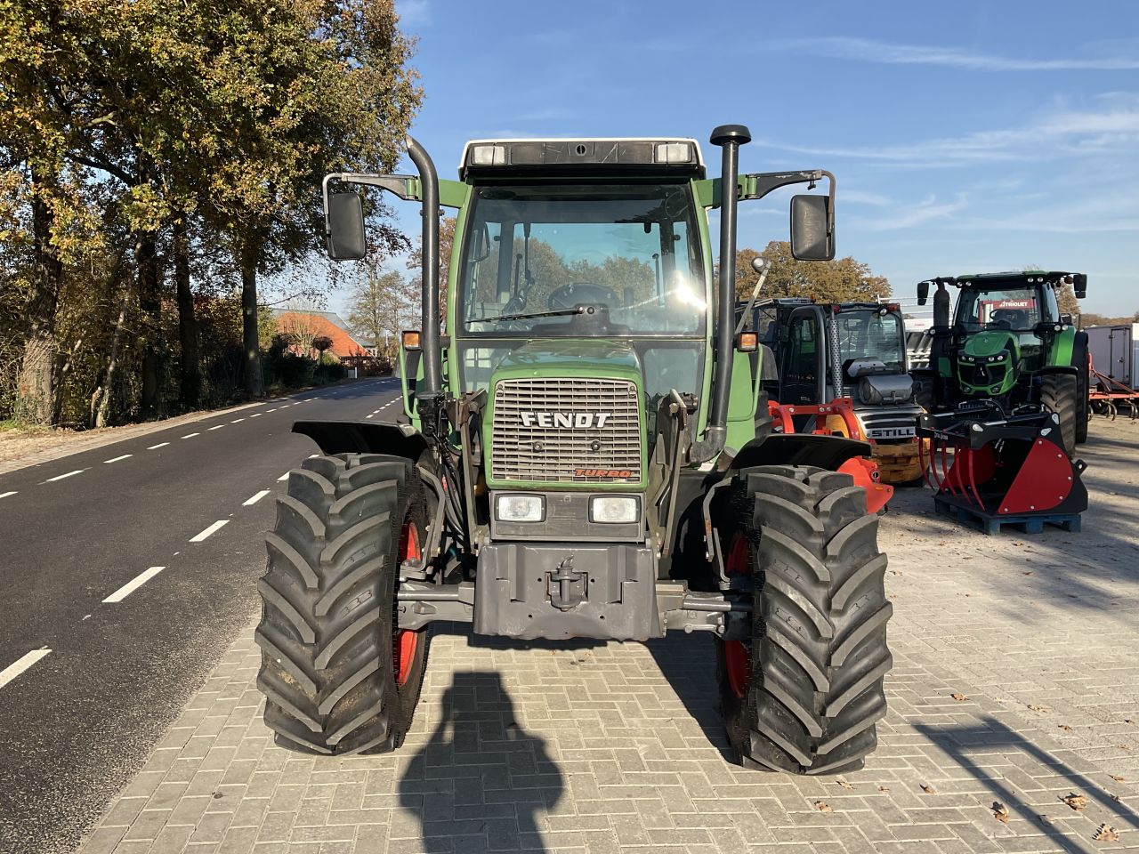 Fendt 309c turbomatik met mailleux mx 100 frontlader
