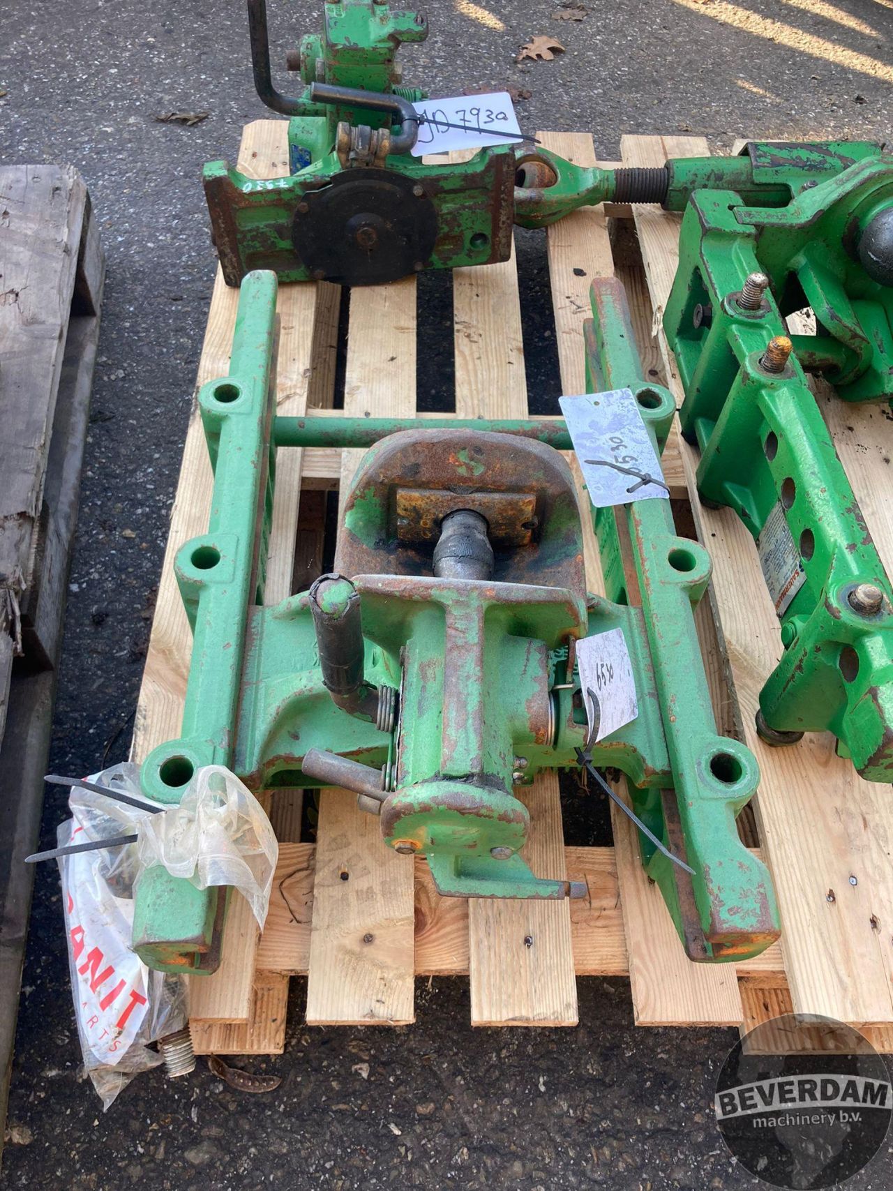 John Deere 6530 trekhaakframe