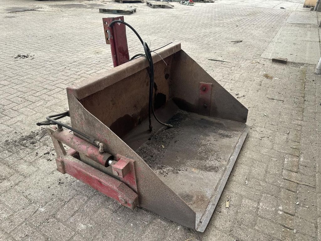 Kiepbak hydraulic forklift bucket