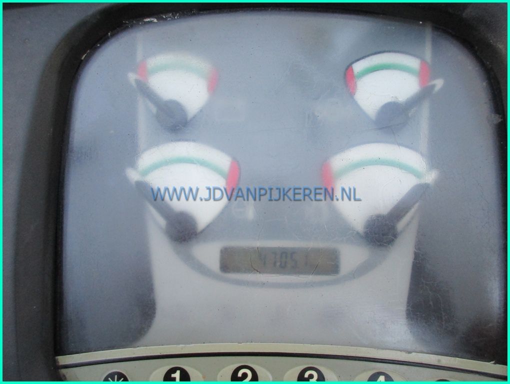 Hyster H4.50XM 5000kg diesel triplex5.3m+shift+4xhydr+4705hours