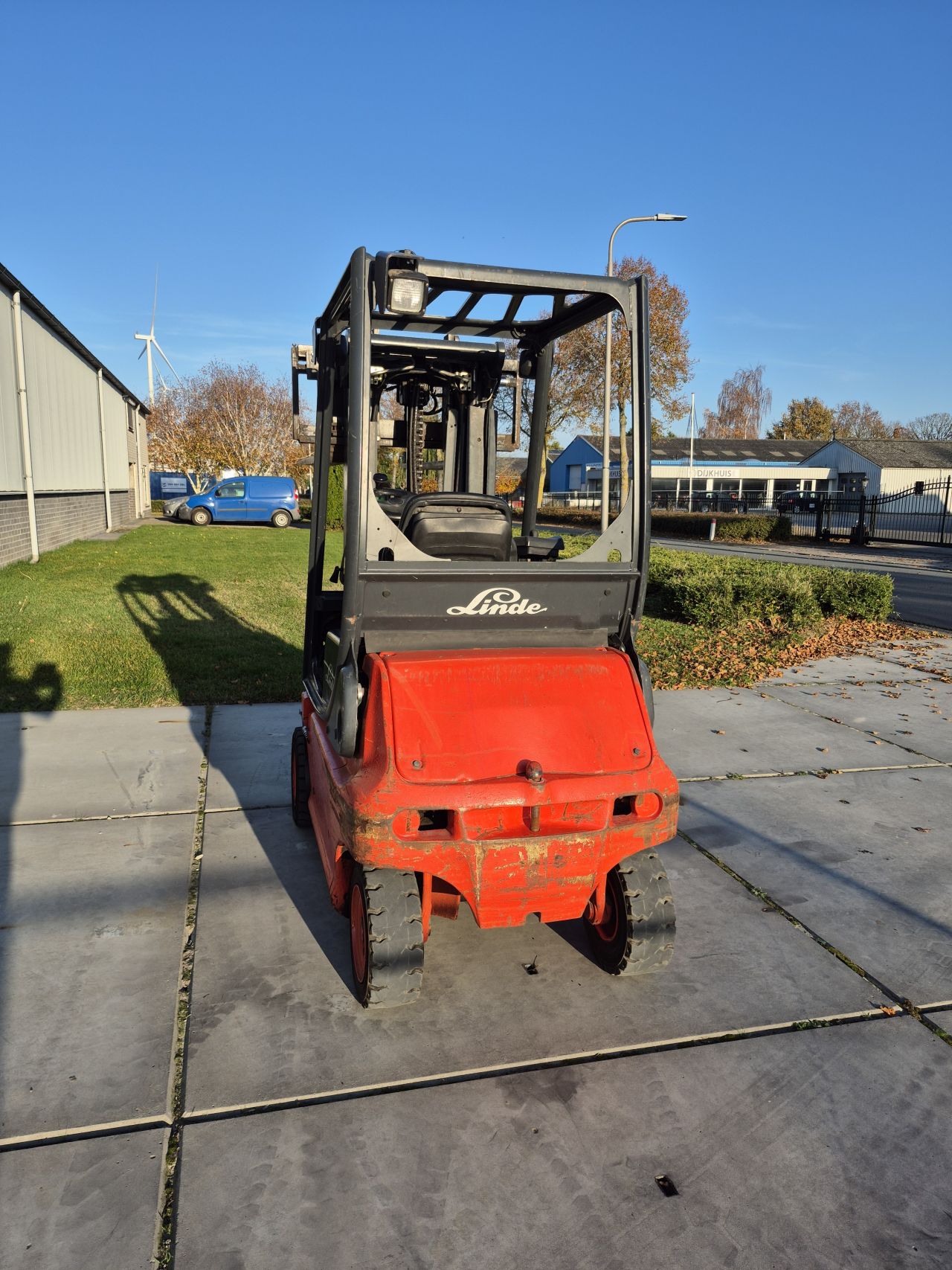 Linde E16P-02 triplex sideshift 4.490 mm bj 2003 7702 uur