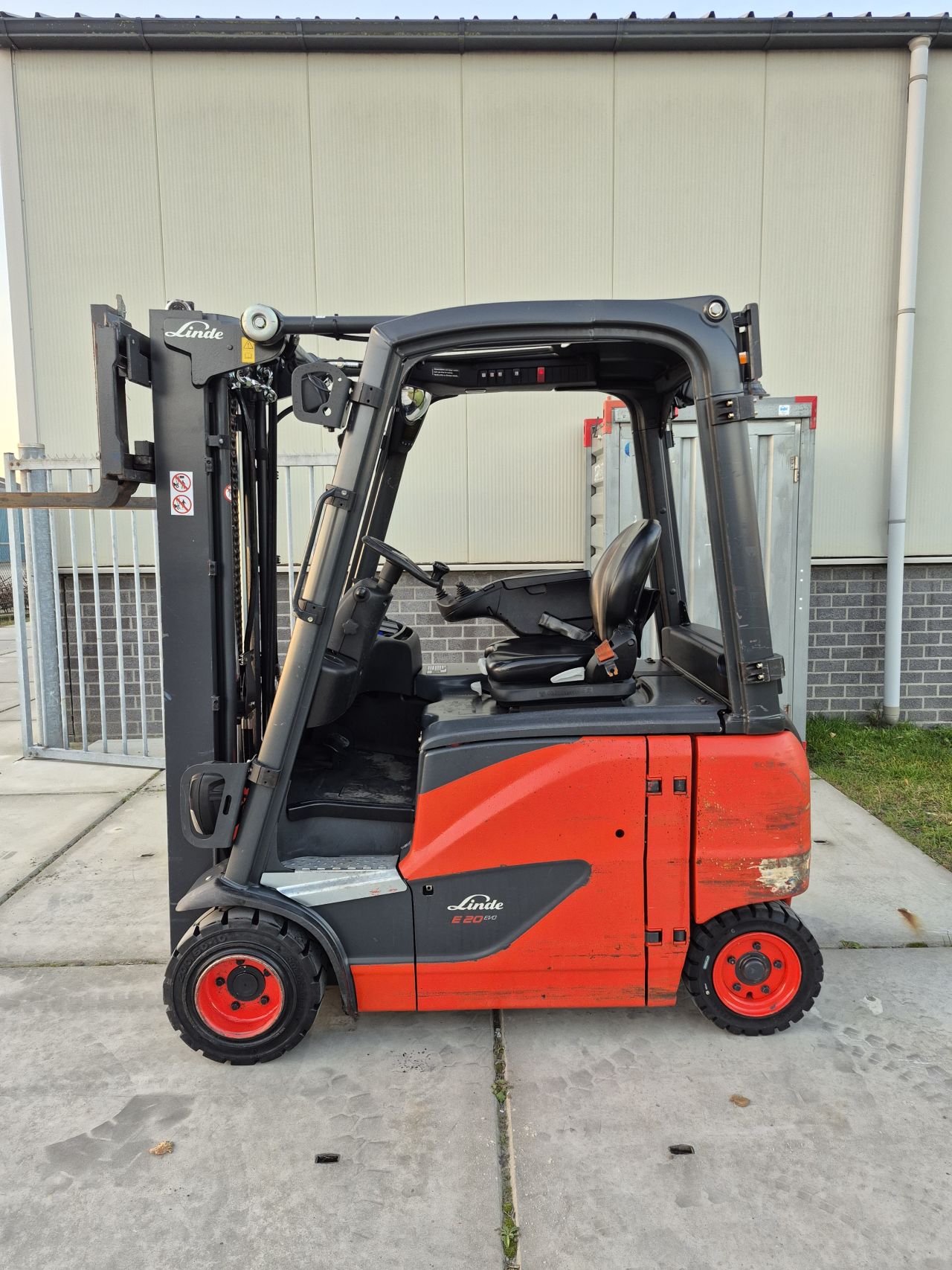 Linde E20PH-02 triplex sideshift 4.620 mm bj 2017