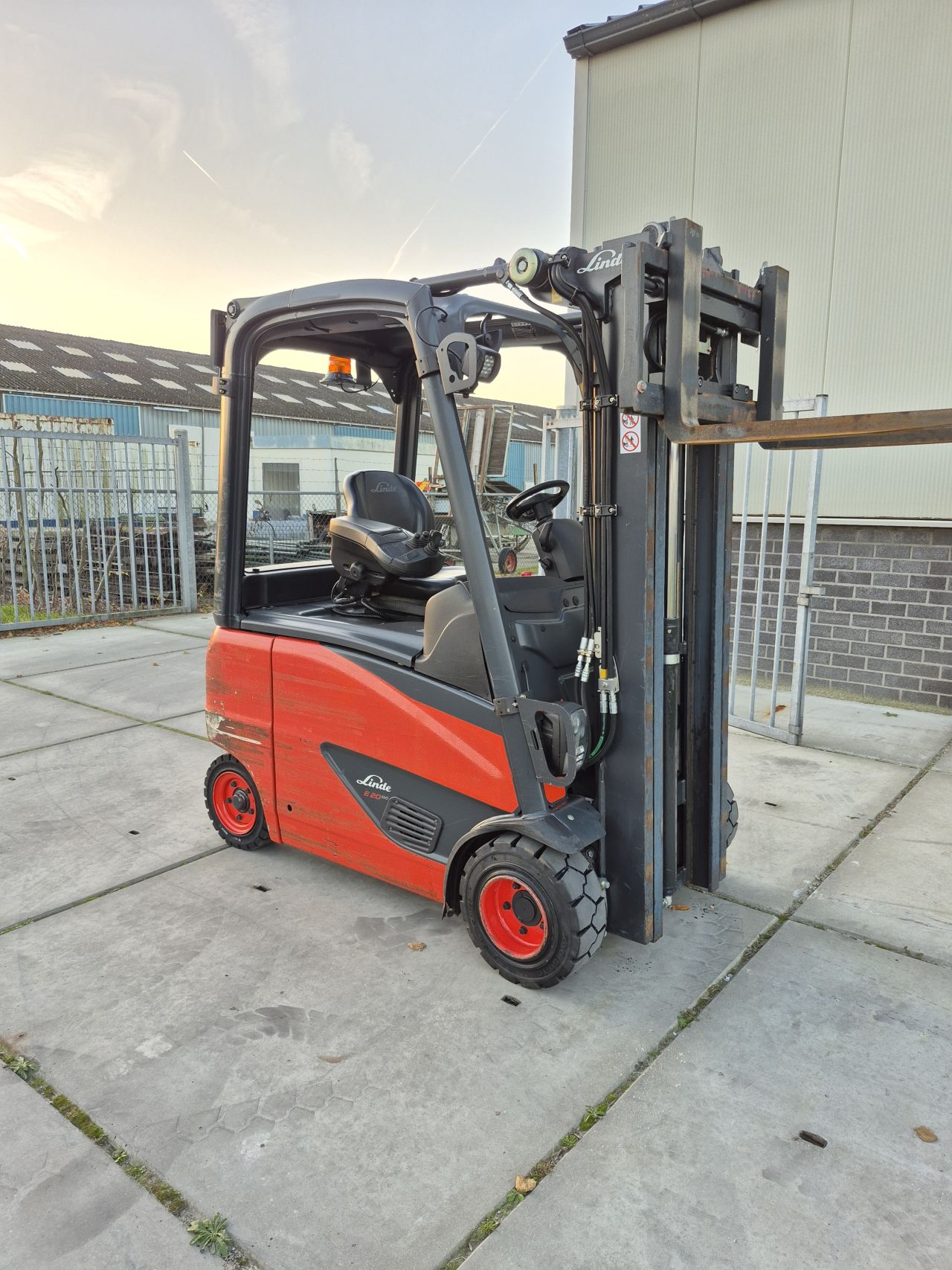 Linde E20PH-02 triplex sideshift 4.620 mm bj 2017
