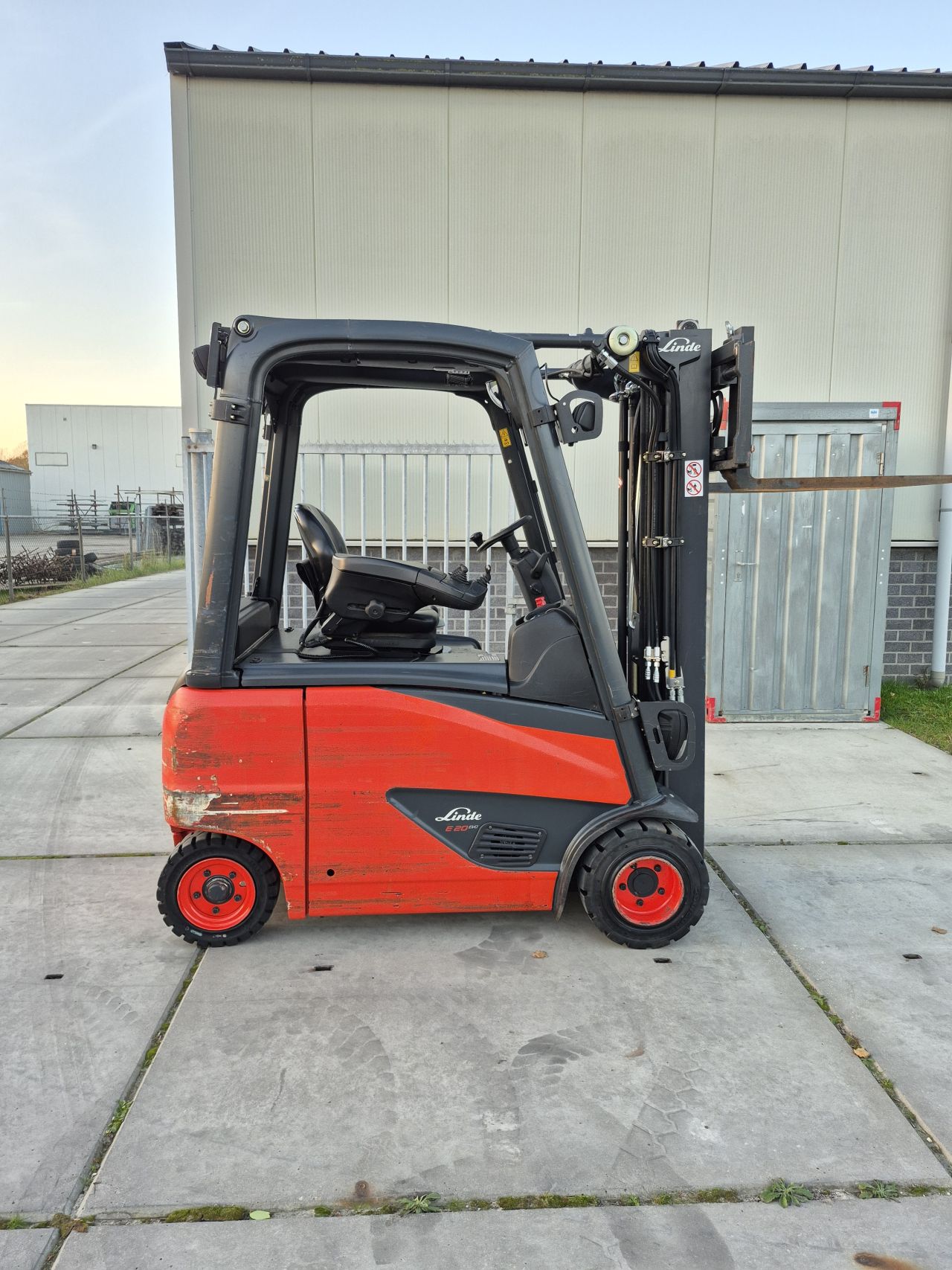 Linde E20PH-02 triplex sideshift 4.620 mm bj 2017