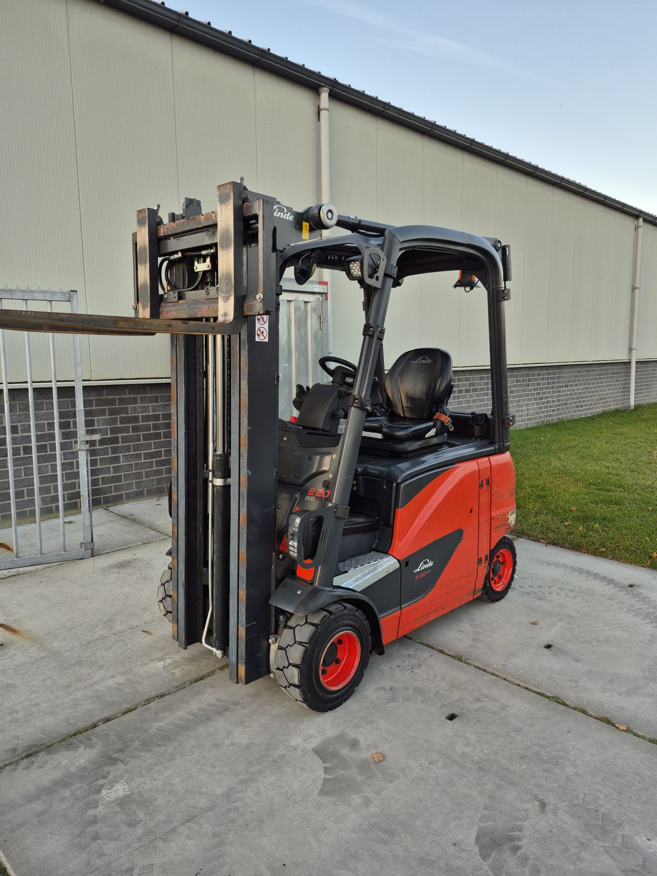 Linde E20PH-02 triplex sideshift 4.620 mm bj 2017