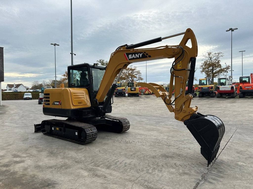 Sany SY55C Raupenbagger mit Dieselmotor