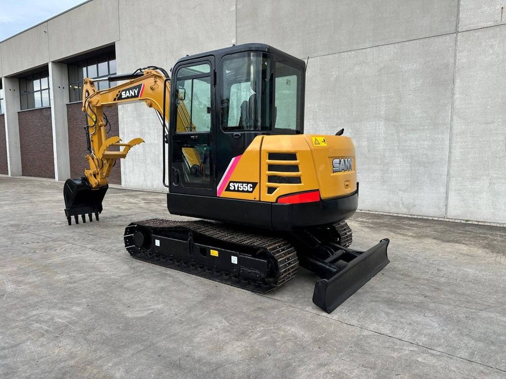 Sany SY55C Raupenbagger mit Dieselmotor