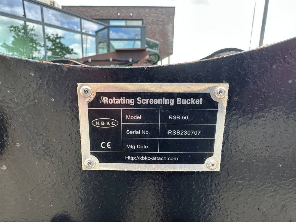 Drum screen bin KBKC RSB-50 New