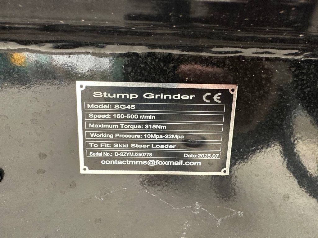 Stobbenfrees GIYI GY-SG45 2025 Nieuw voor Schranklader