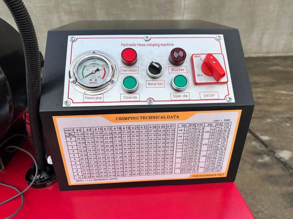 Hydraulic Hose Press Stahlworks SW-51 2024 New