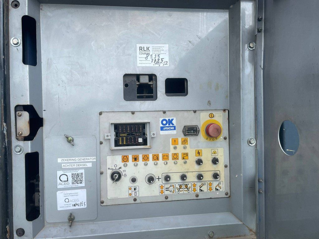 Telescopic boom lift Aichi SP21AJ Diesel 21m 2007 (Margin)