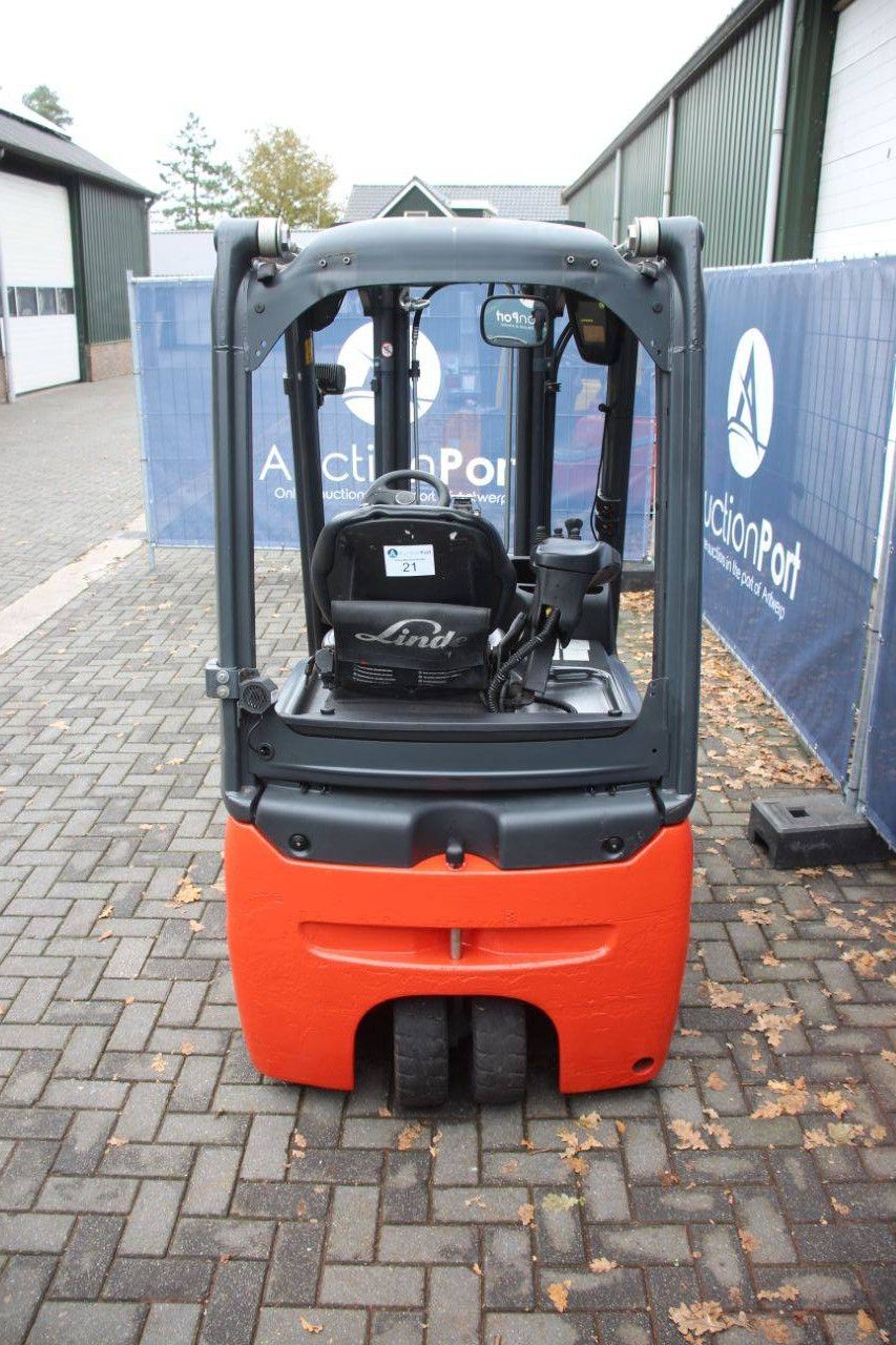 Forklift Linde E16-02 Electric 1600kg 4.0m 2017