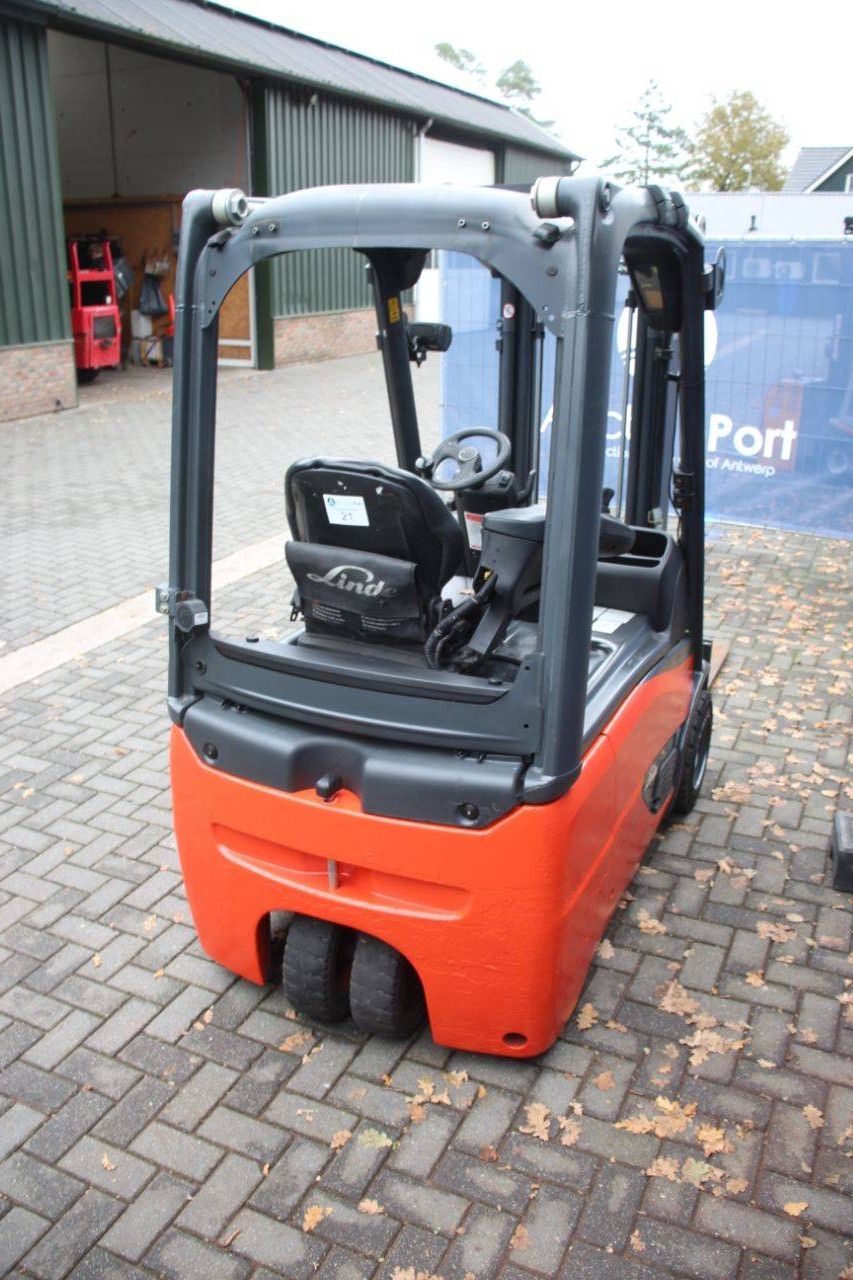 Forklift Linde E16-02 Electric 1600kg 4.0m 2017