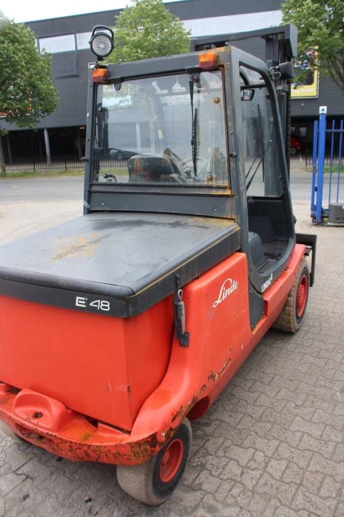 Forklift Linde E48P Electric 4800kg 5.45m 2006