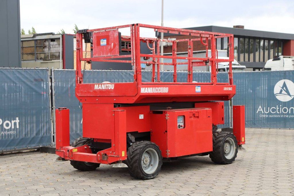 Manitou 120SC-2 Diesel scissor lift 11.96m 2012