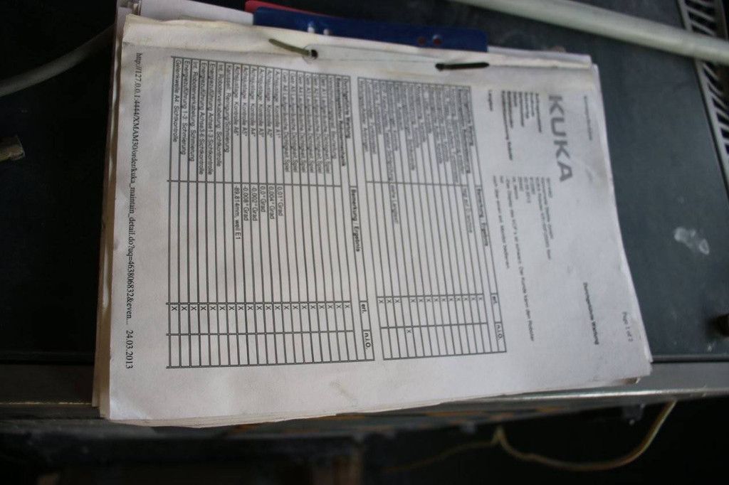 Roboterarm Kuka KR 150-F 2000