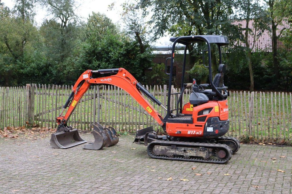 Mini excavator Kubota U17-3α Diesel 11.8kW 2018