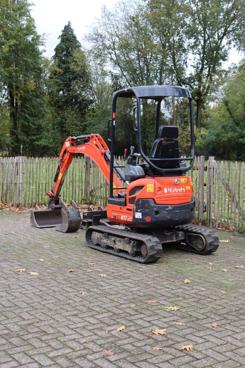 Mini excavator Kubota U17-3α Diesel 11.8kW 2018