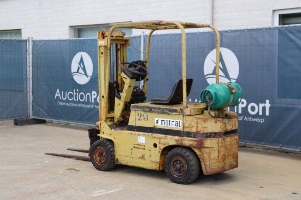 Forklift Matra CHARIOT ELEVATEURN 22665 F1550ZP LPG 1500kg 3.0m 1981