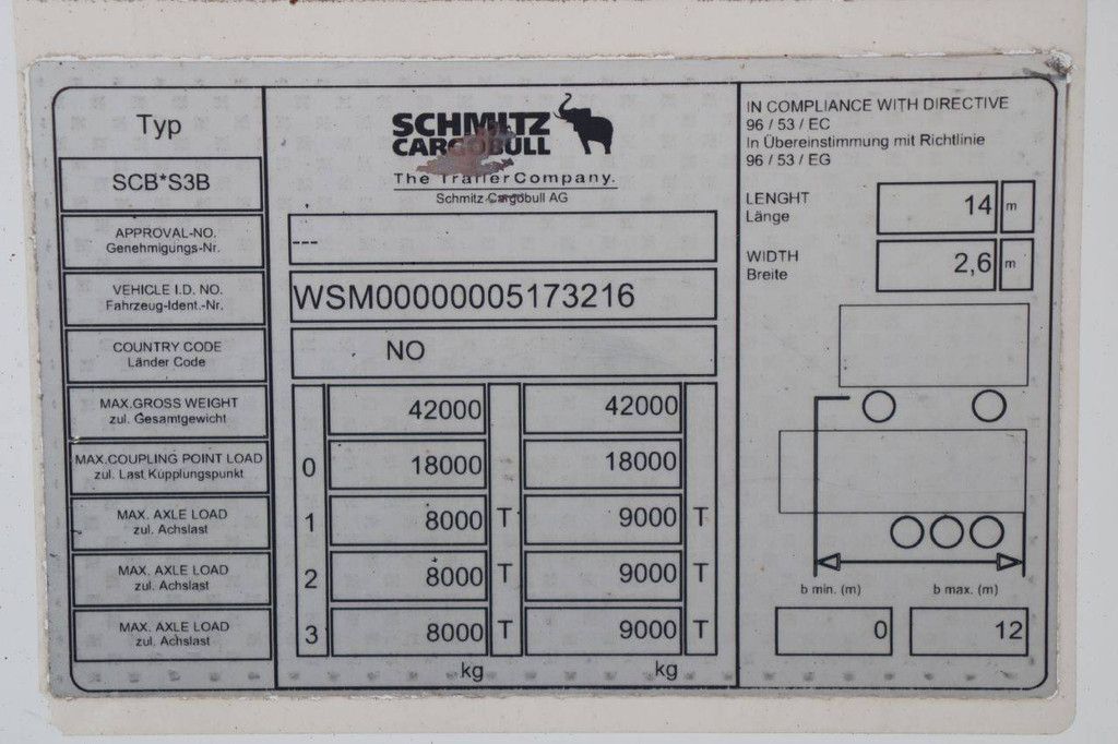 Reefer Oplegger Schmitz Cargobull Semitrailer Reefer Multitemp 2017