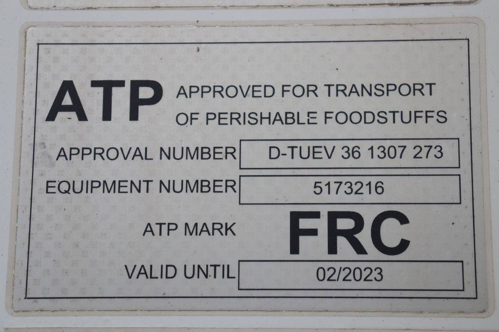 Reefer Oplegger Schmitz Cargobull Semitrailer Reefer Multitemp 2017